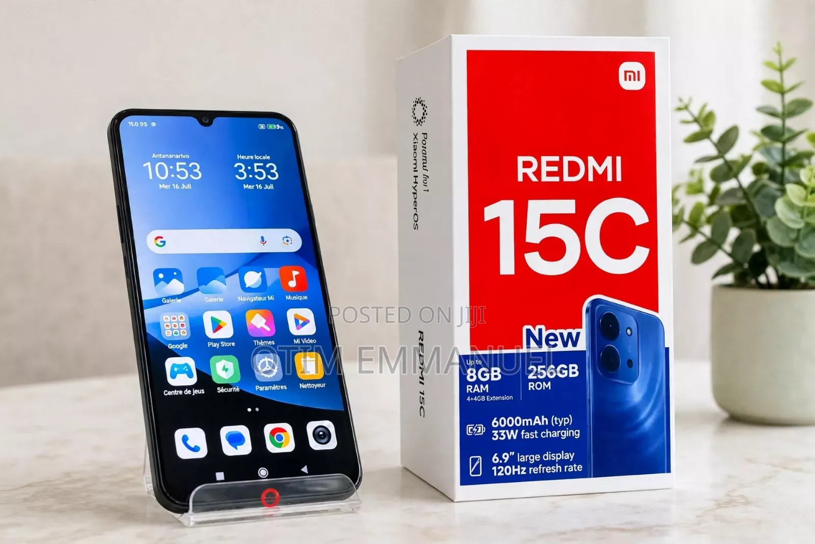 New Xiaomi Redmi 15C 4G 256 GB Green