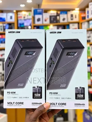 Green Lion Volt Core 150W Portable Power Station 22500mAh PD 65W