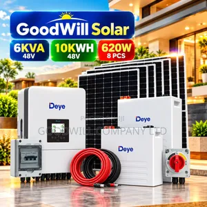 10kwh 48v Deye Massive Clean Energy Hybrid/Lithium Solar System