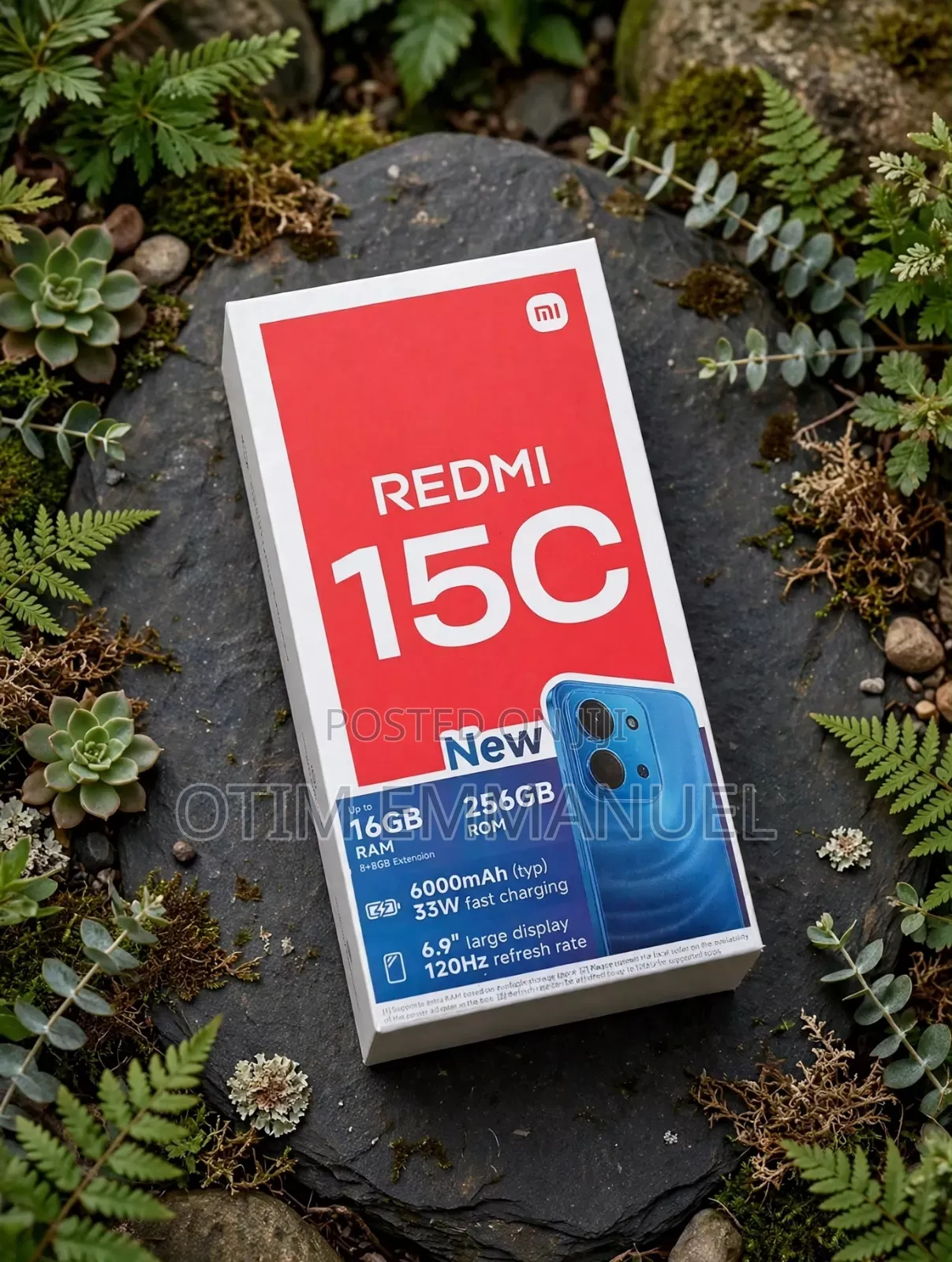 New Xiaomi Redmi 15C 4G 256 GB Green