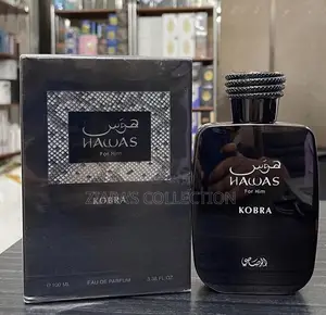 Rasasi Hawas Kobra for Him ,A 100mls Oriental Woody Fragrance for Men
