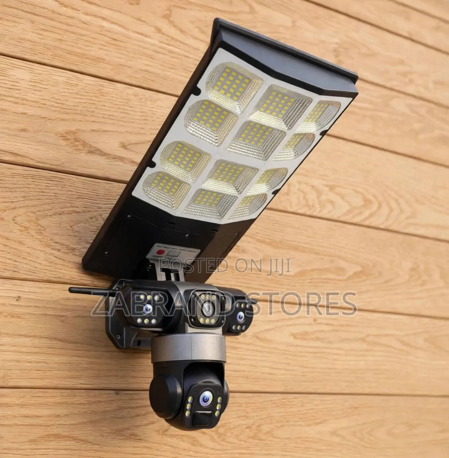 Solar Street Light With an Integrated Security Camera