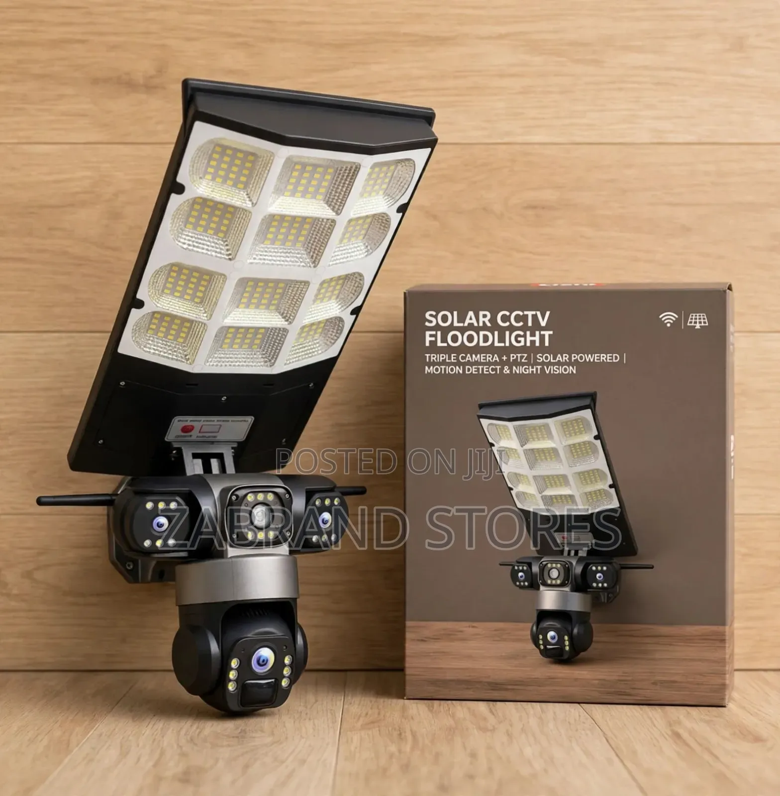 Solar Street Light With an Integrated Security Camera