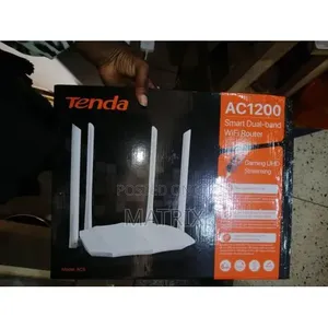Tenda AC1200 Dual Band Gigabit Smart WiFi Router Gaming UHD Streaming