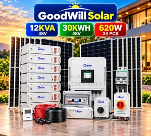 30kwh 48v Deye Massive Clean Energy Hybrid/Lithium Solar System Kit