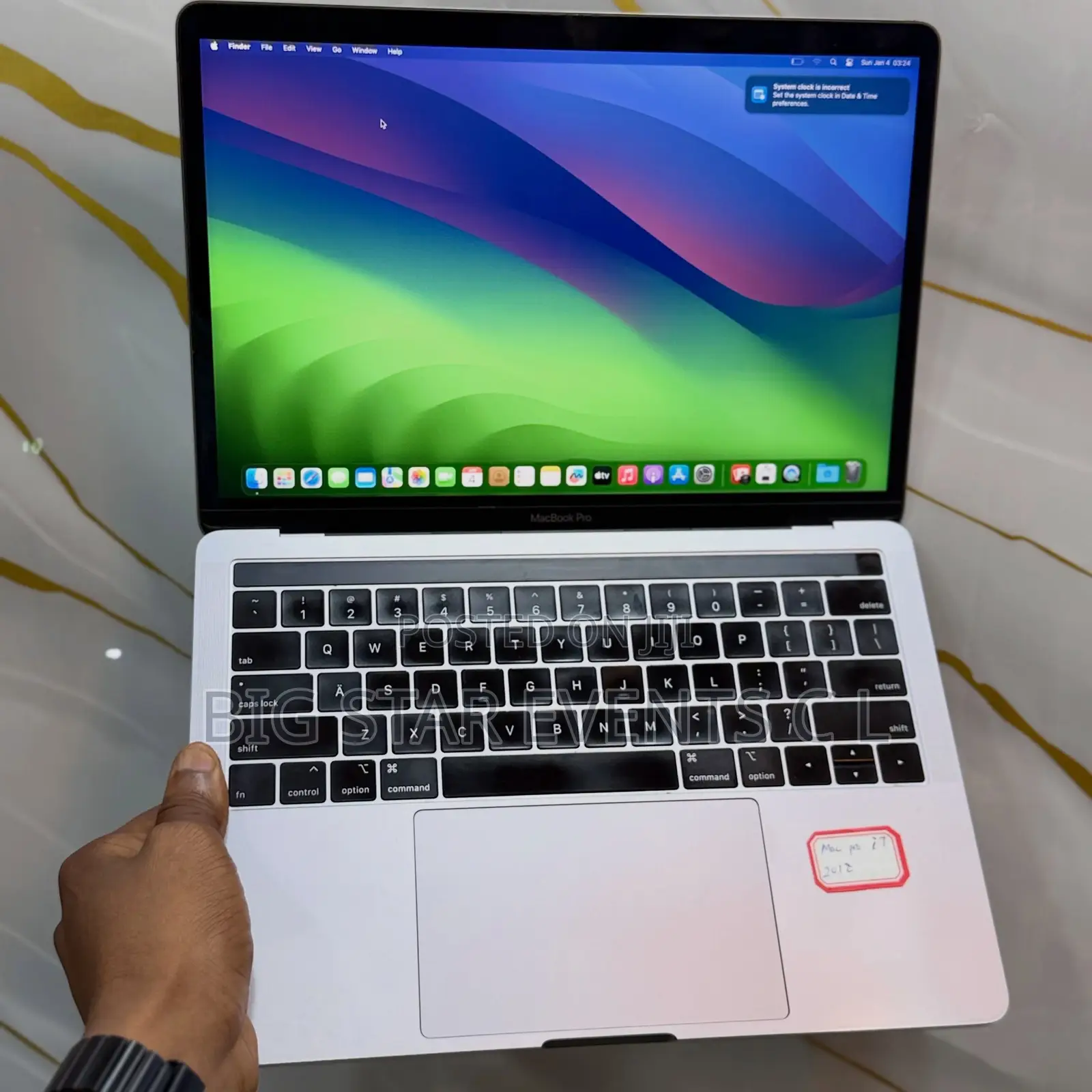 Laptop Apple MacBook Pro 2018 8GB Intel Core i5 SSD 512GB