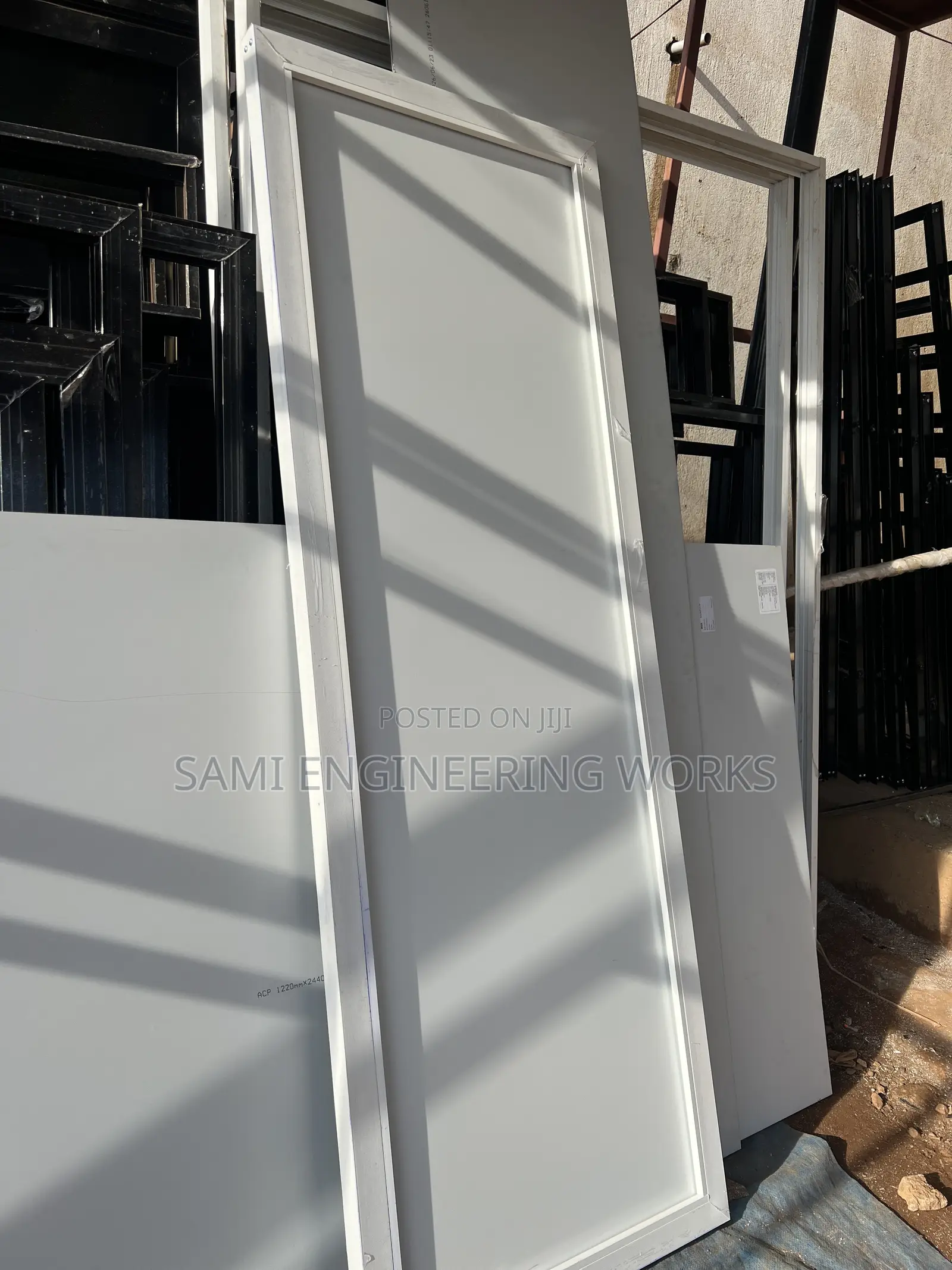 Aluminium Full Pannel Door
