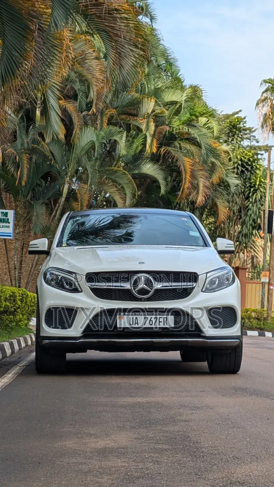 Mercedes-Benz GLE-Class GLE 350d 4MATIC 2017 White