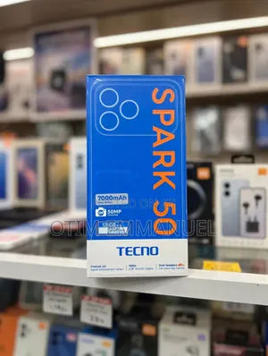New Tecno Spark 50 128 GB Black