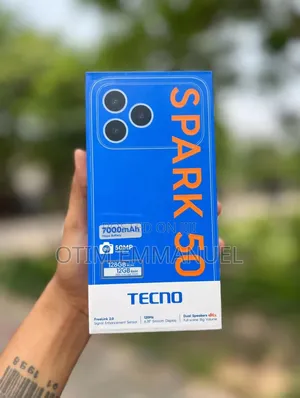 New Tecno Spark 50 128 GB Black