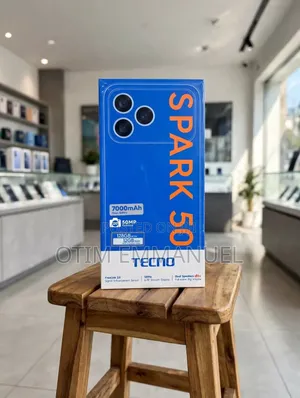 New Tecno Spark 50 128 GB Black