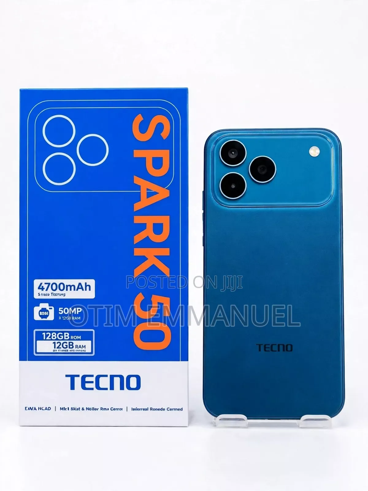 New Tecno Spark 50 128 GB Blue