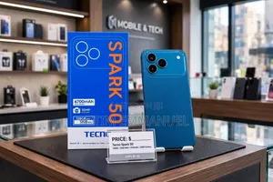 New Tecno Spark 50 128 GB Blue