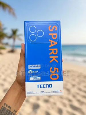 New Tecno Spark 50 128 GB Black