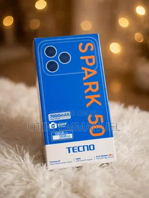 New Tecno Spark 50 128 GB Black