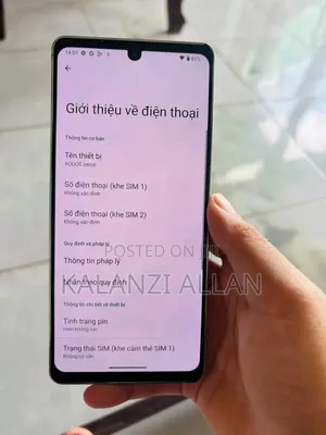 Sharp Aquos zero6 128 GB Silver