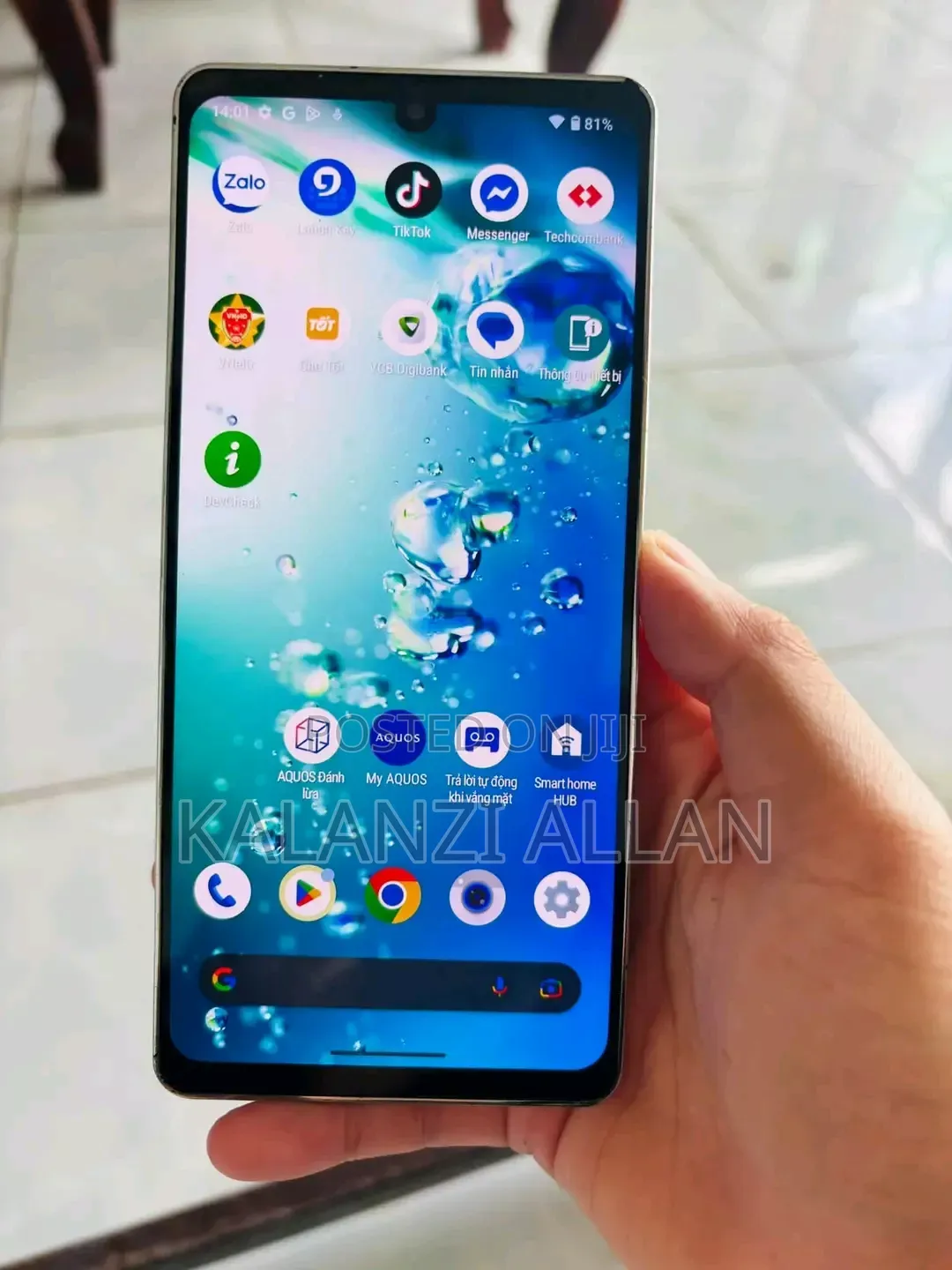 Sharp Aquos zero6 128 GB Silver