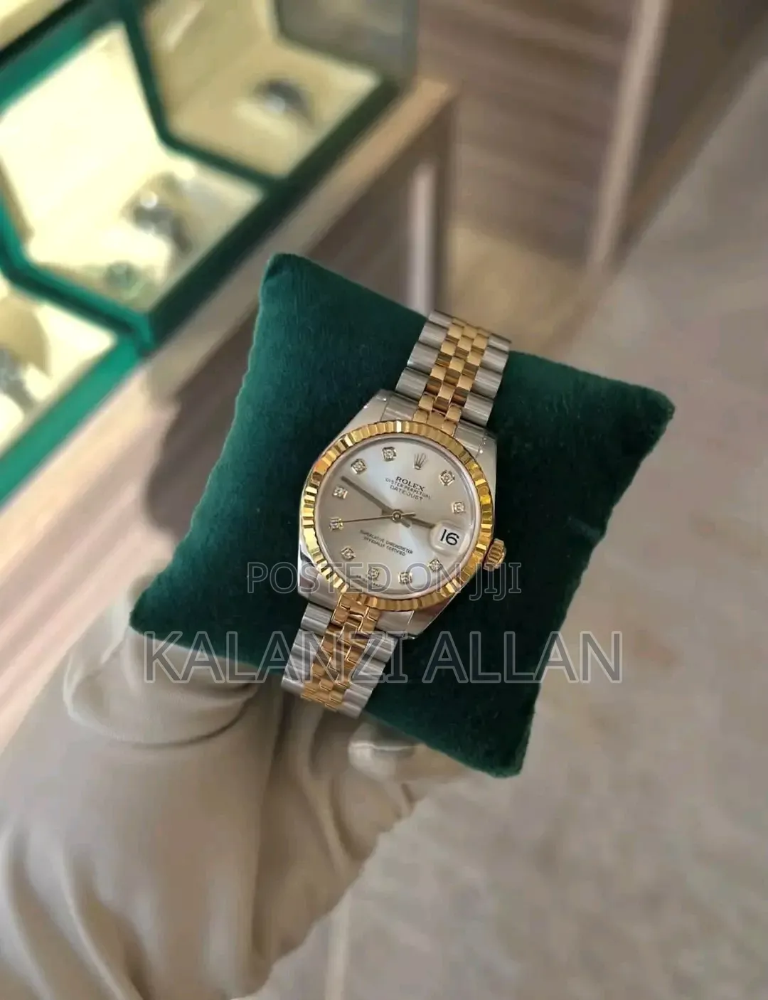 Gold_silver Interface Rolex Watch
