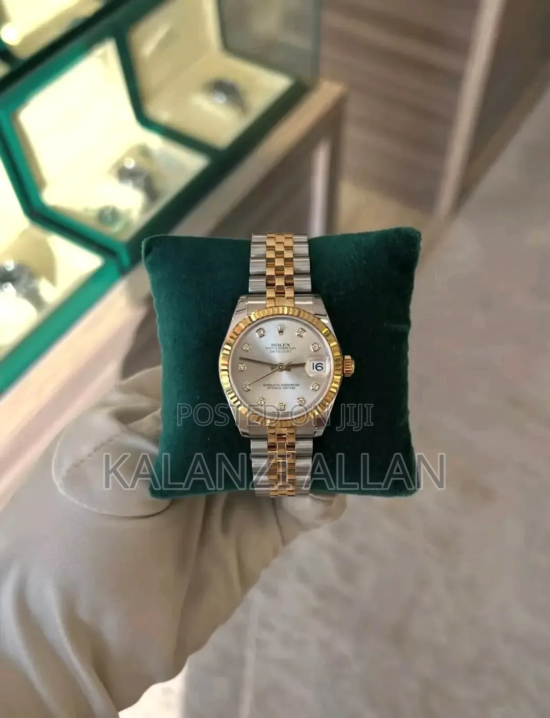 Gold_silver Interface Rolex Watch
