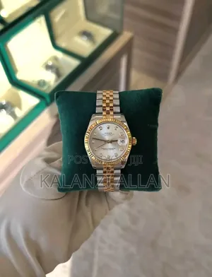 Gold_silver Interface Rolex Watch