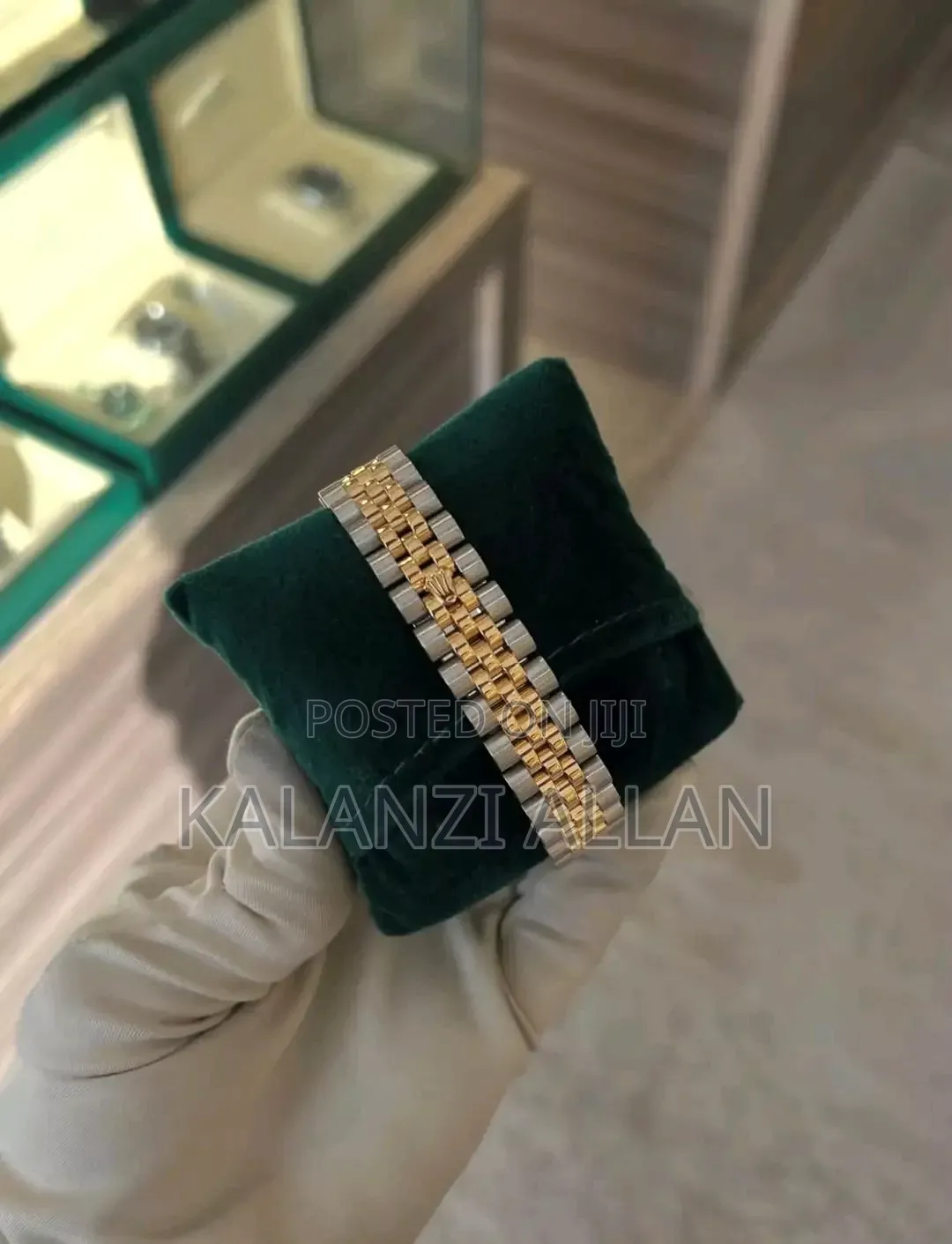 Gold_silver Interface Rolex Watch