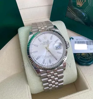 Two Tone Rose Gold & Steel Rolex Hand Watch