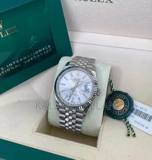Two Tone Rose Gold & Steel Rolex Hand Watch