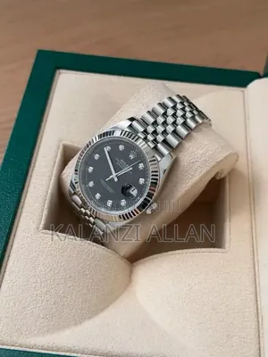 Gentle Silver Black Interface Watch