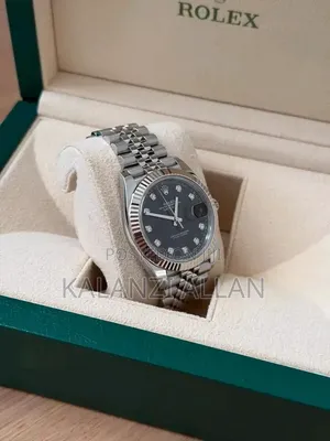 Gentle Silver Black Interface Watch