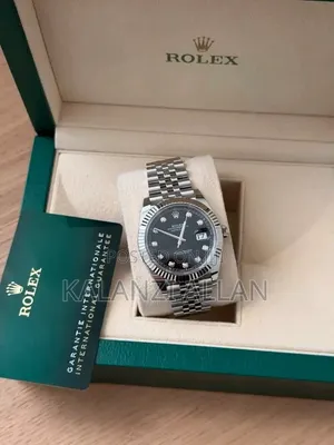 Gentle Silver Black Interface Watch