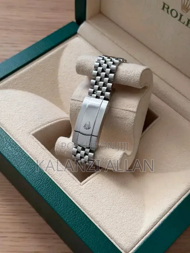 Gentle Silver Black Interface Watch