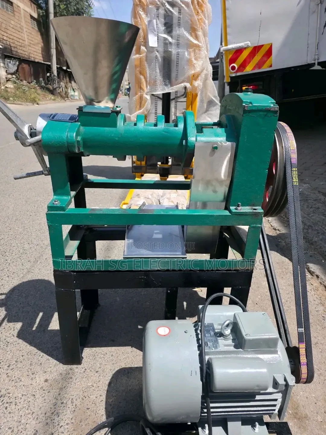 Heavy Duty Oil Pressing Machine