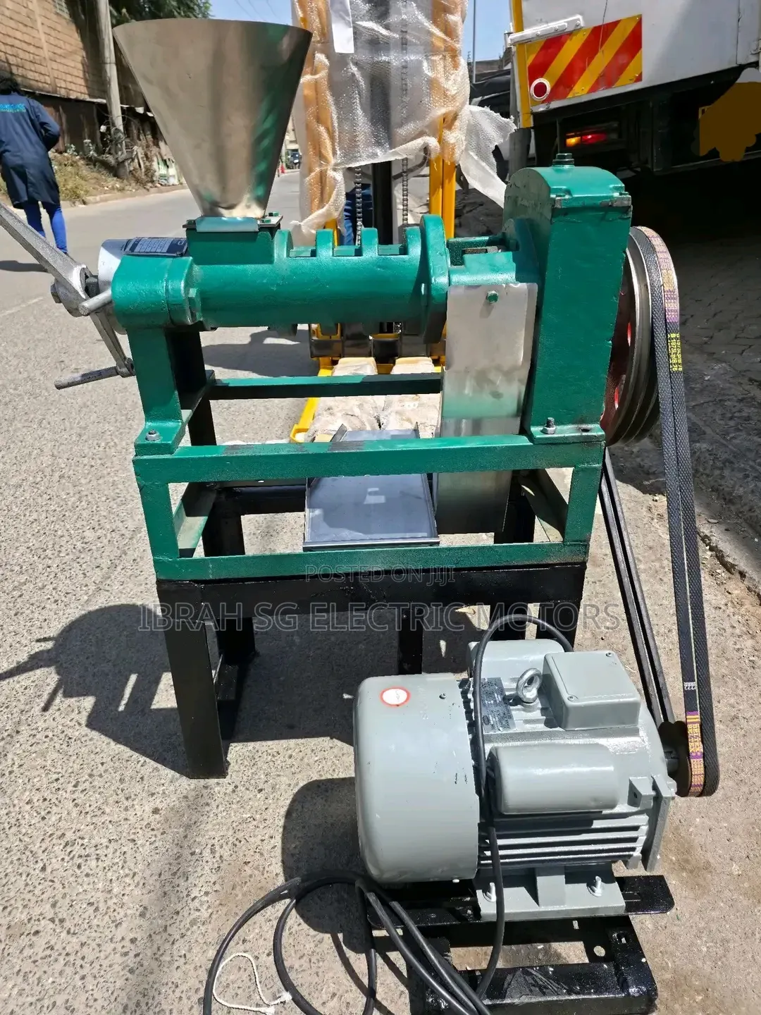 Heavy Duty Oil Pressing Machine