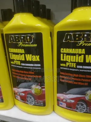 ABRO Premium Carnauba Liquid Wax With PTFE