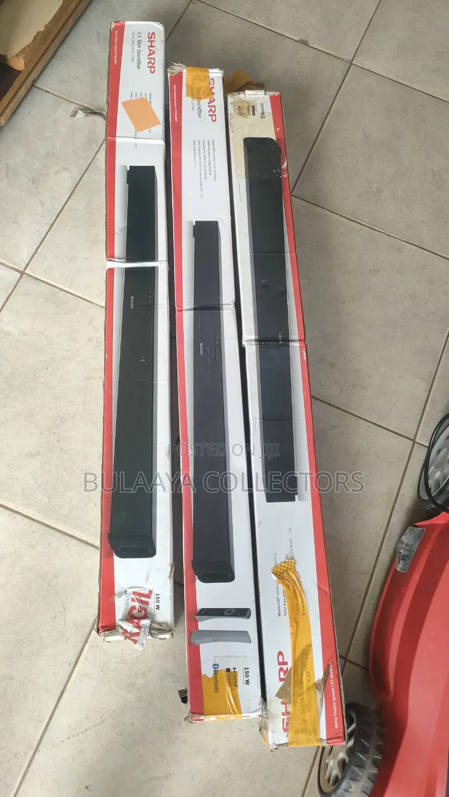 UK Used Sharp HT-SB140 2.0-Channel Soundbar System With a 150W.