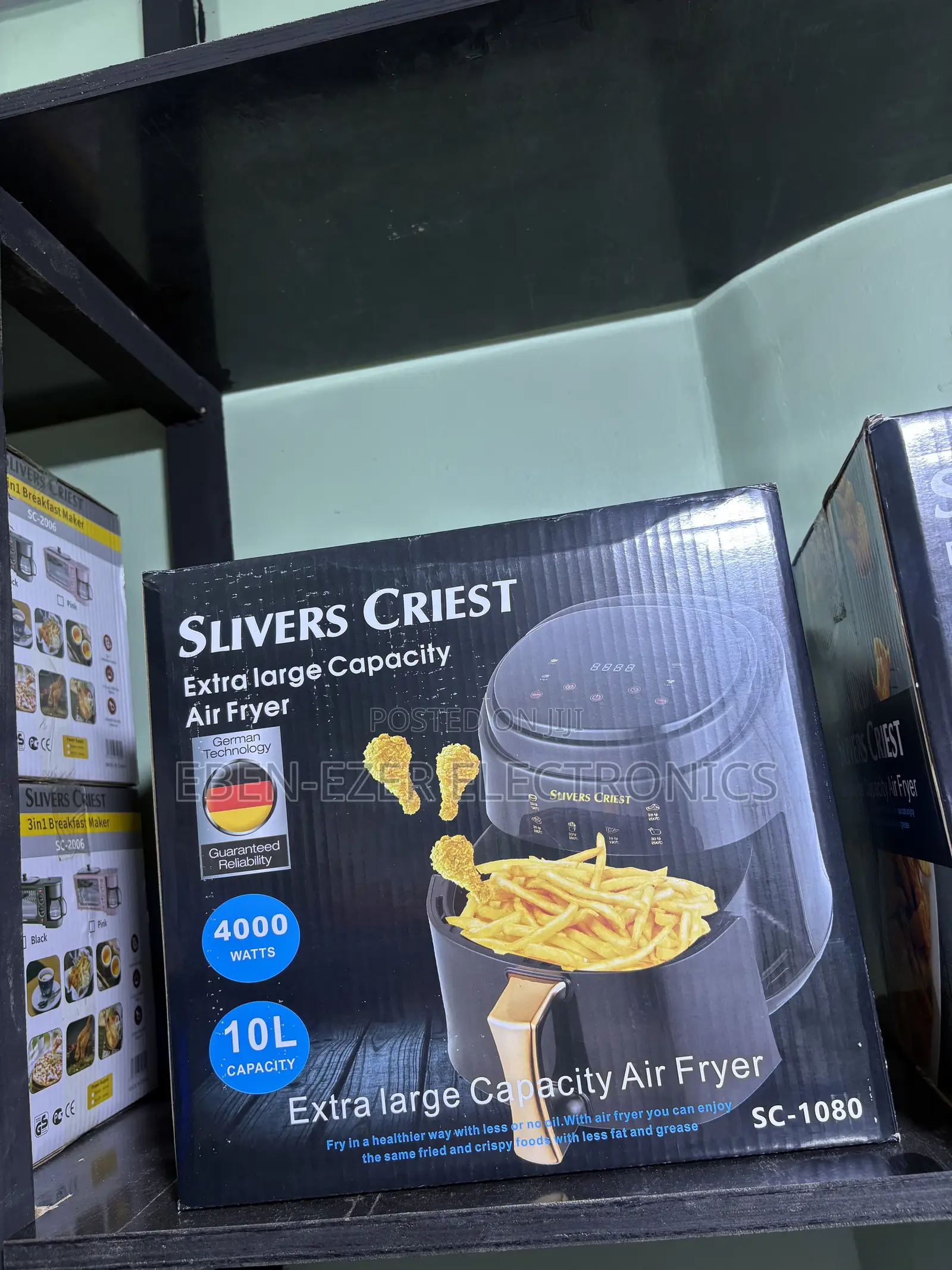 Extra Large Capacity 10L Air Fryer