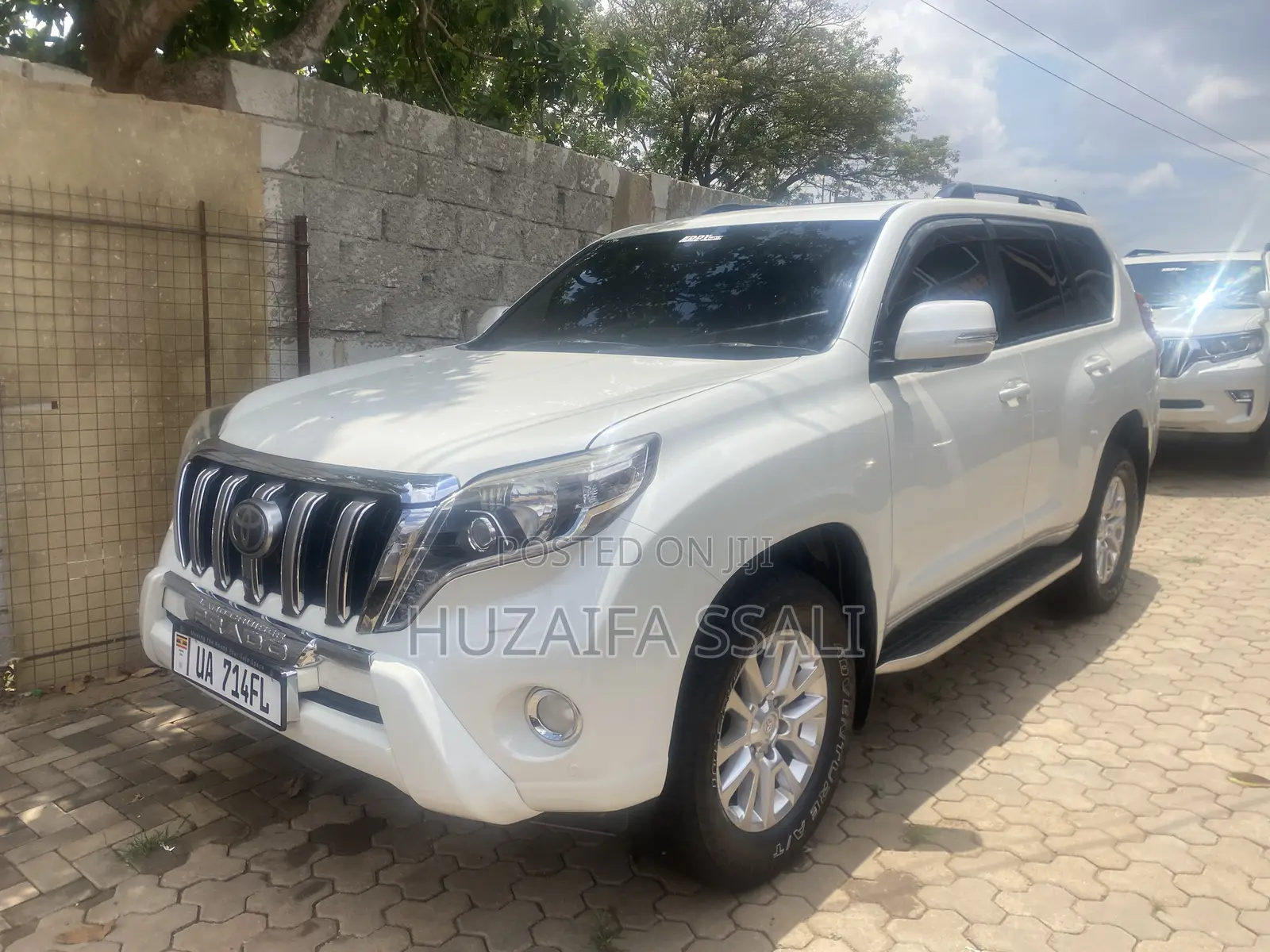 Toyota Land Cruiser Prado 2018 White