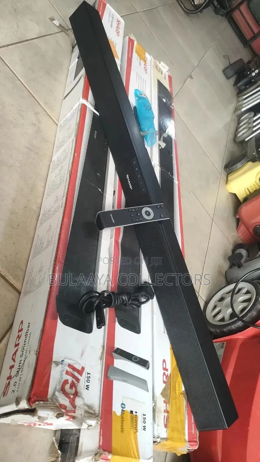 UK Used Sharp HT-SB140 2.0-Channel Soundbar System With a 150W.