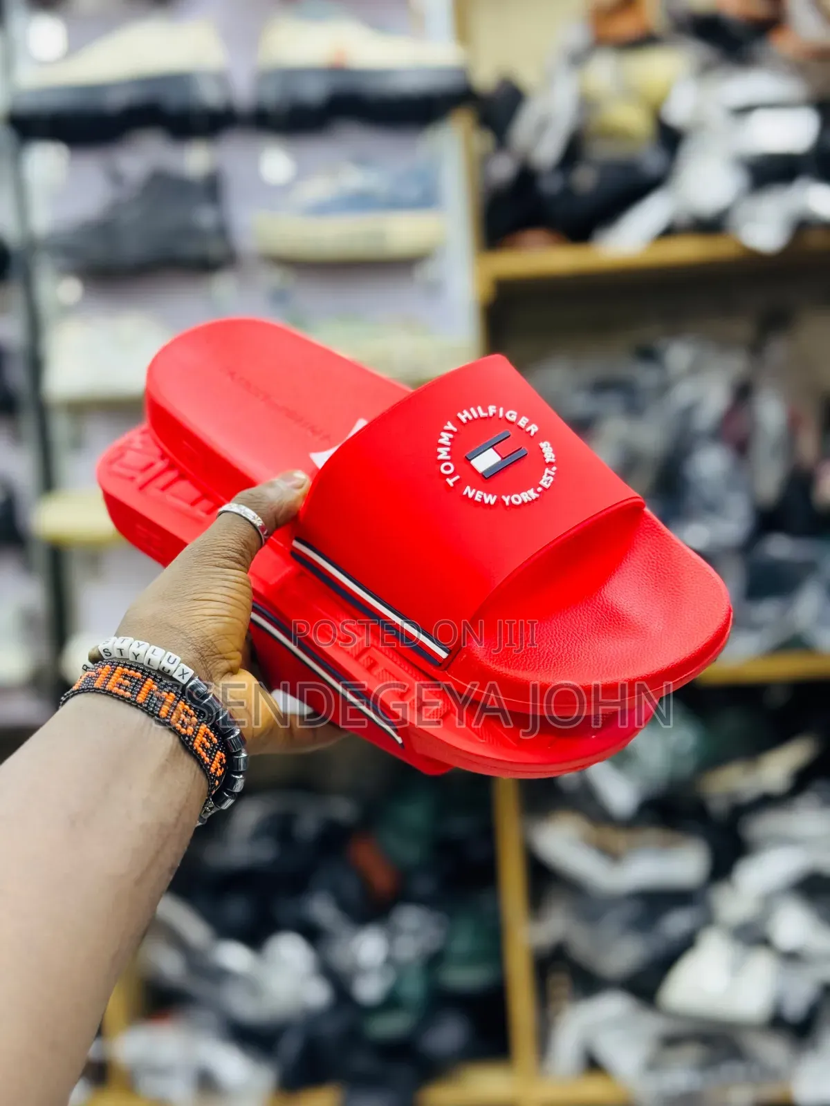 Tommy Hilfiger Men's Pool Slides