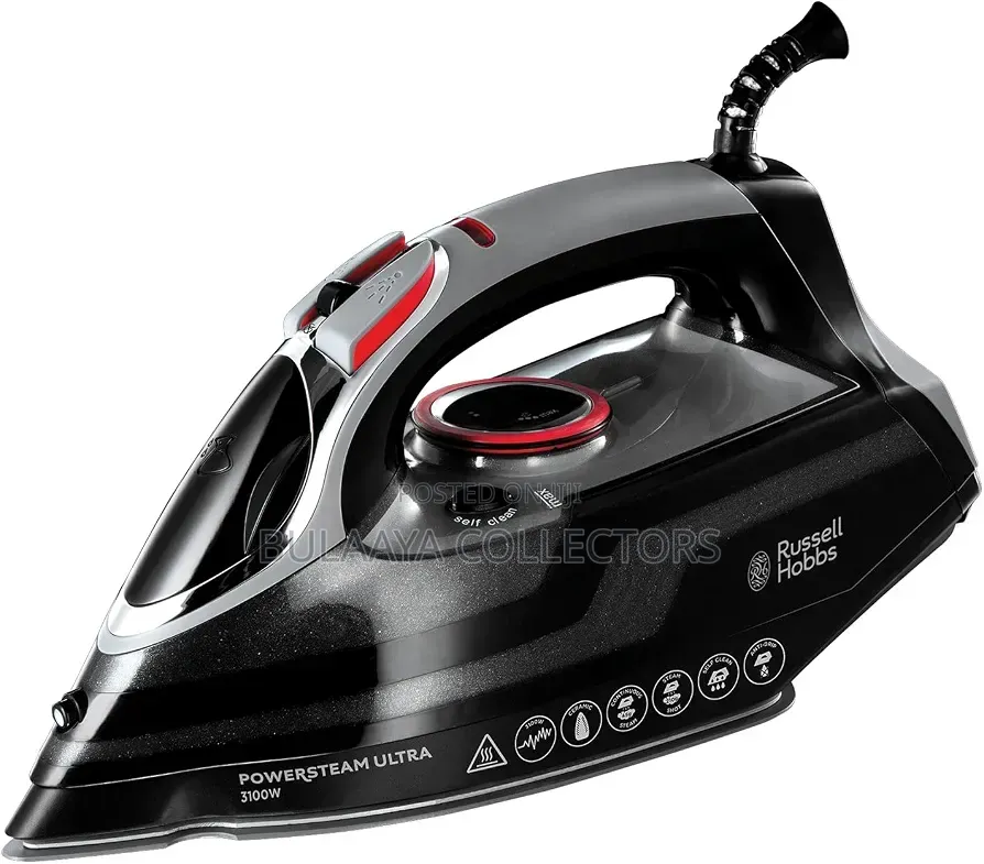 UK Used Russell Hobbs Powersteam Ultra 3100W Steam Iron(Model20630-56)