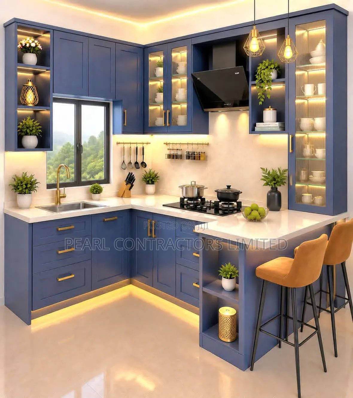 Kitchen Cabinets/Paragon Kitchen Cabinets 930,000/- Per Running Meter