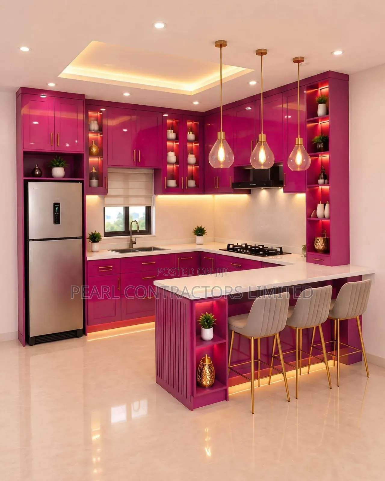 Kitchen Cabinets/Pearl's Kitchen Cabinets 950,000/- Per Running Meter