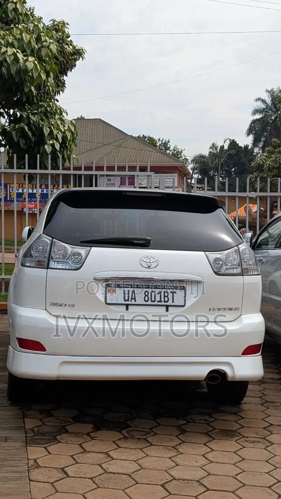 Toyota Harrier 2007 White