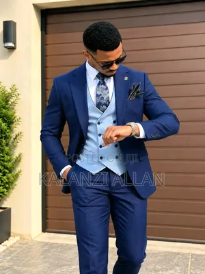 Navy Blue Turkish Suit