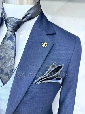 Navy Blue Turkish Suit