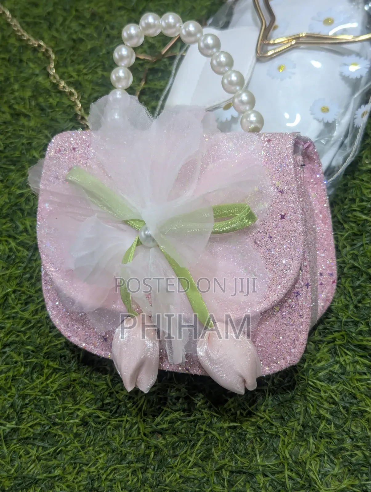 Girls Pretty Pink Bag