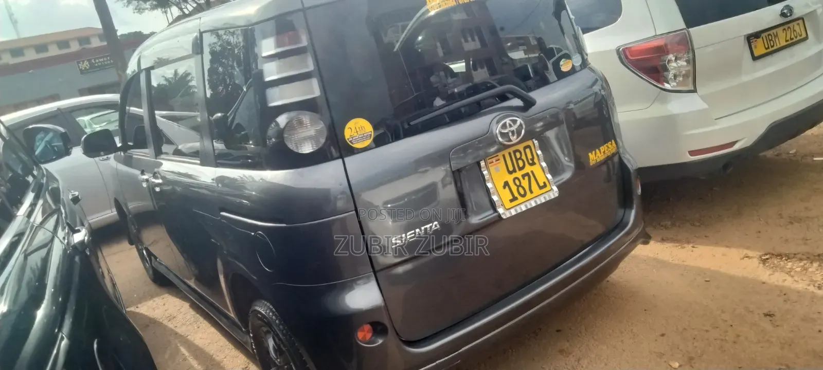 Toyota Sienta 2008 Black