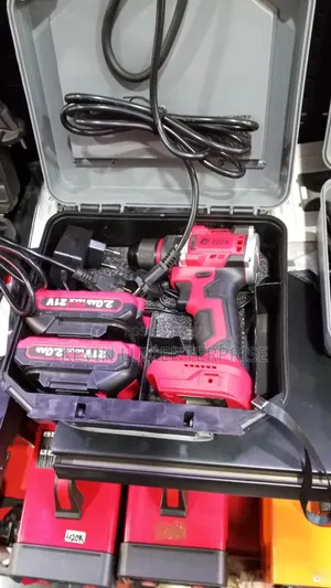 Cordless Drill Two Battery 21v Edon