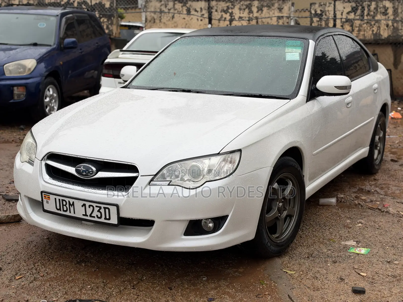 Subaru Legacy 2008 White
