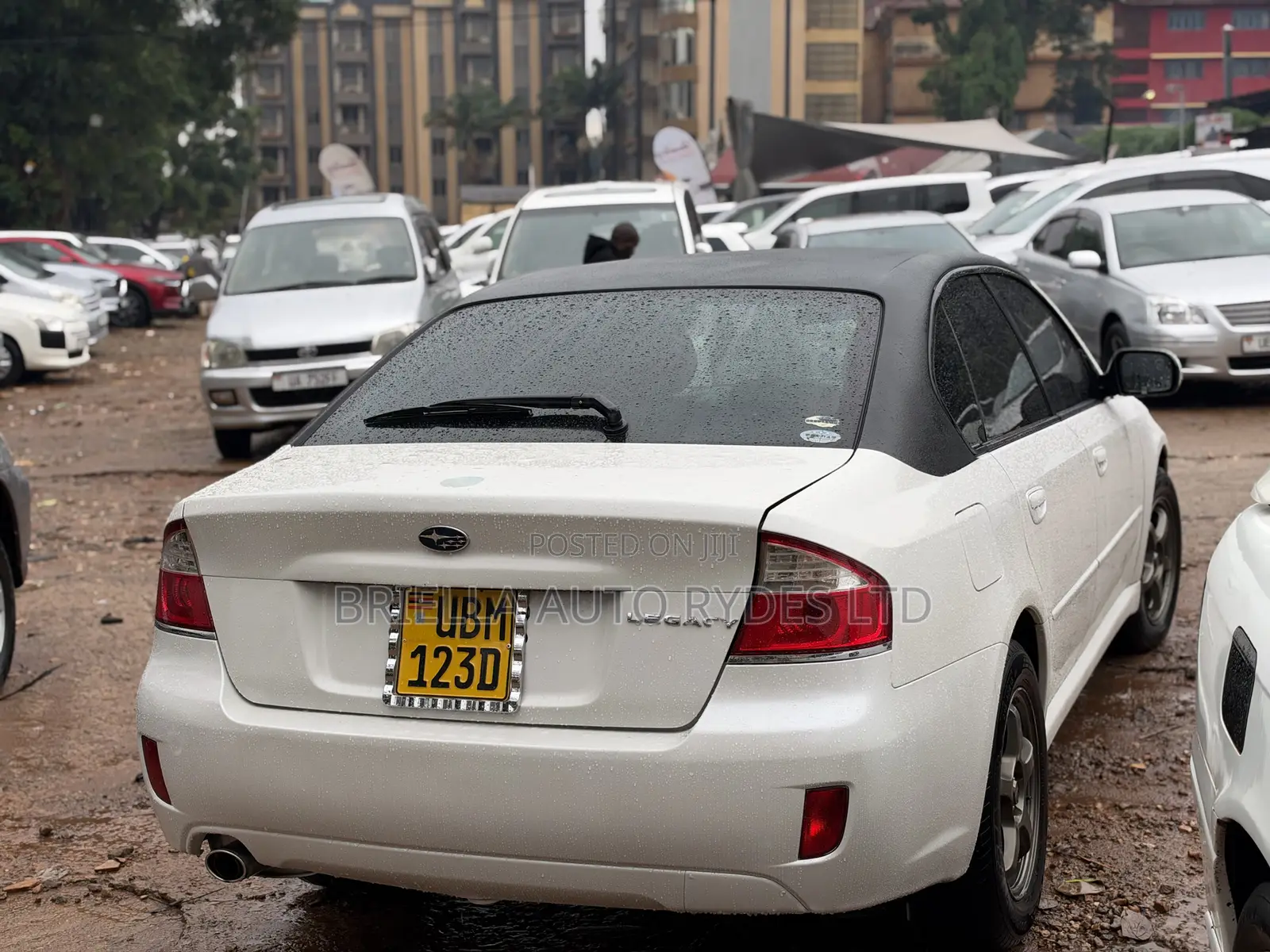 Subaru Legacy 2008 White